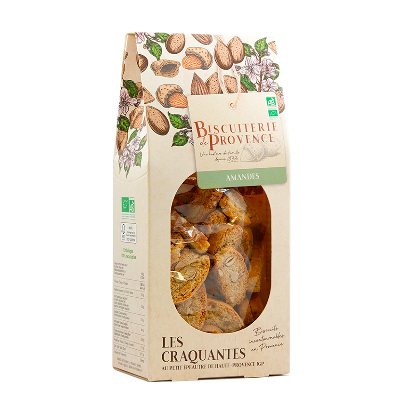 Craquantes BIO aux amandes