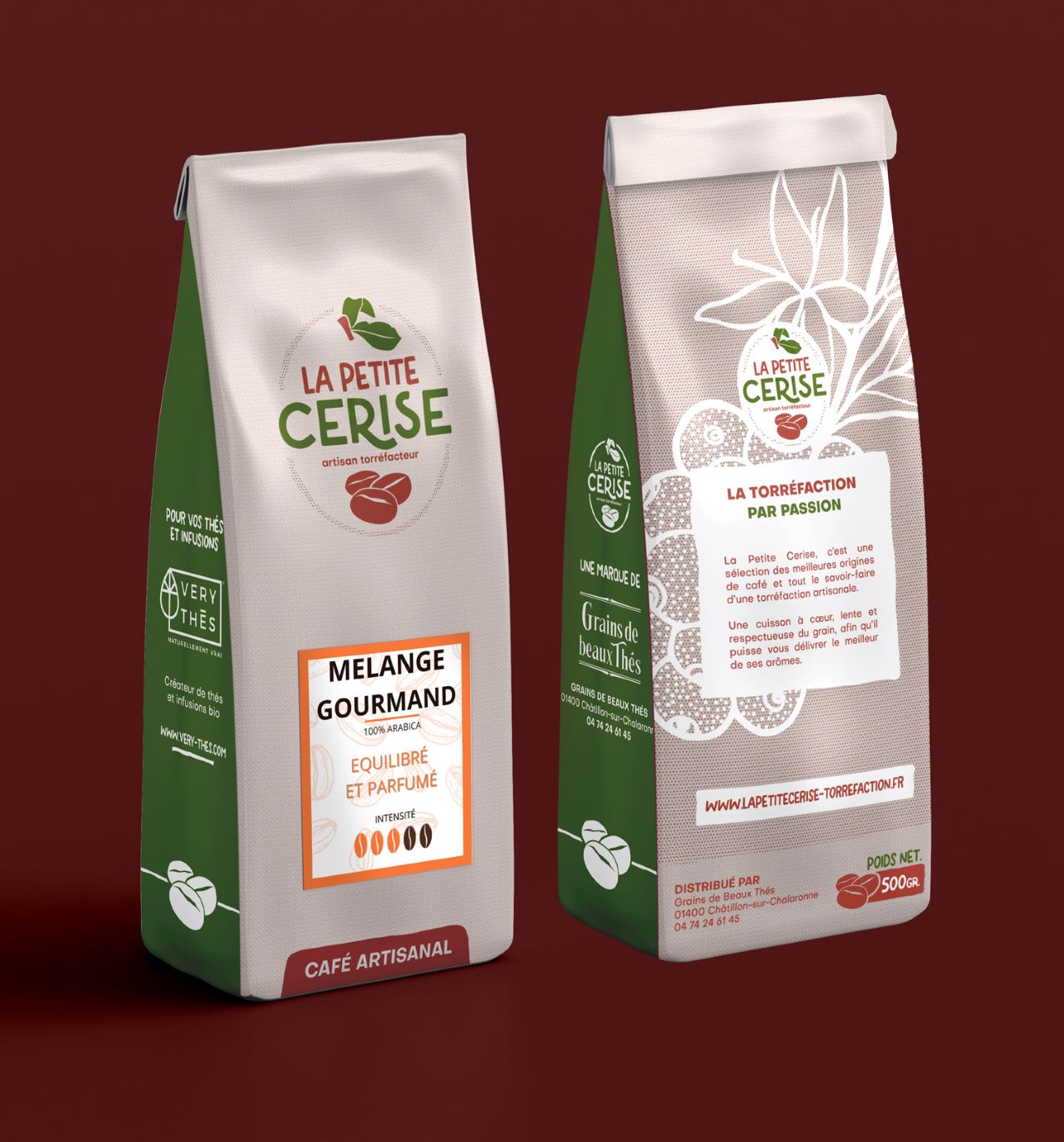 Café mélange gourmand moulu