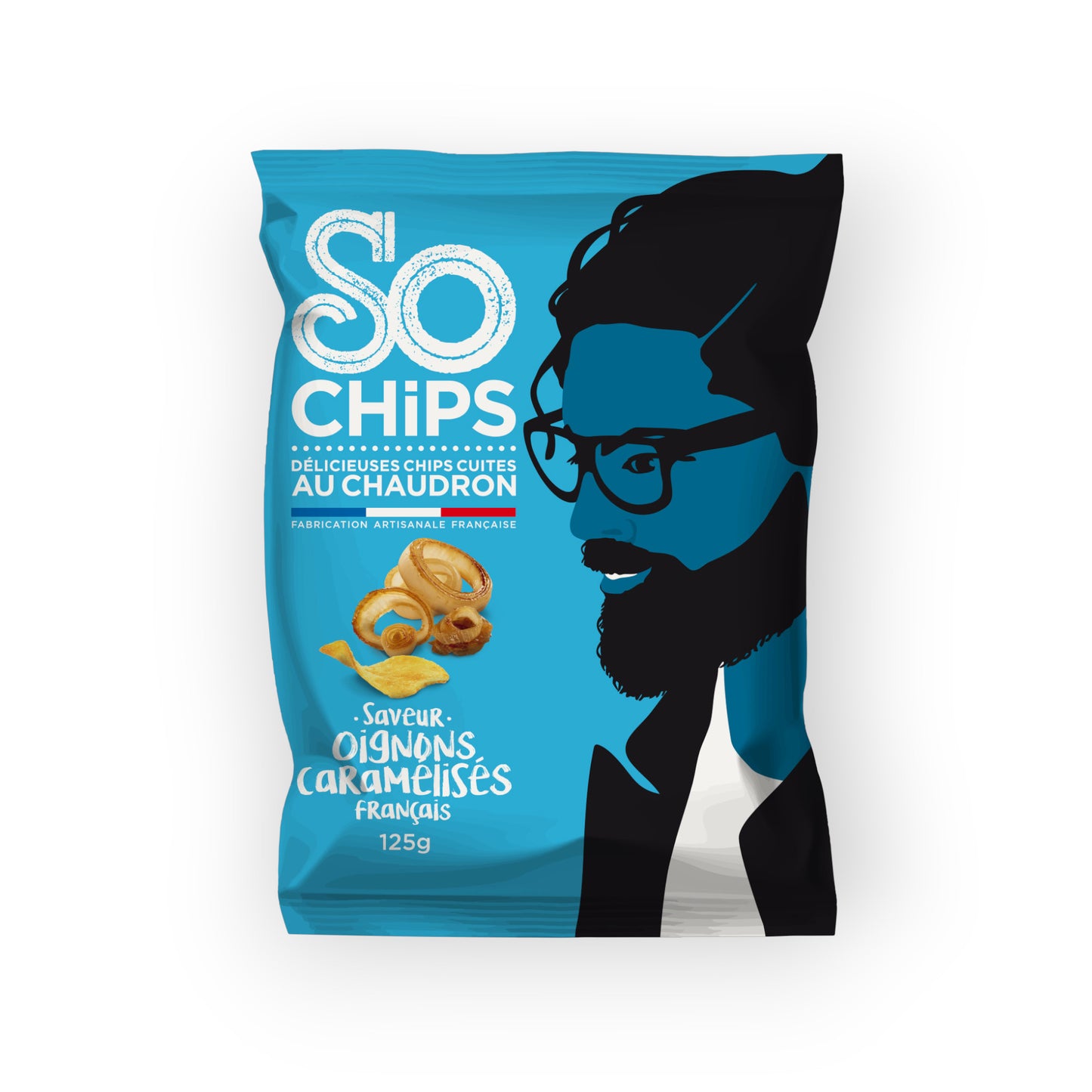 Chips Oignons caramélisés 125g Label Qualité Artisan