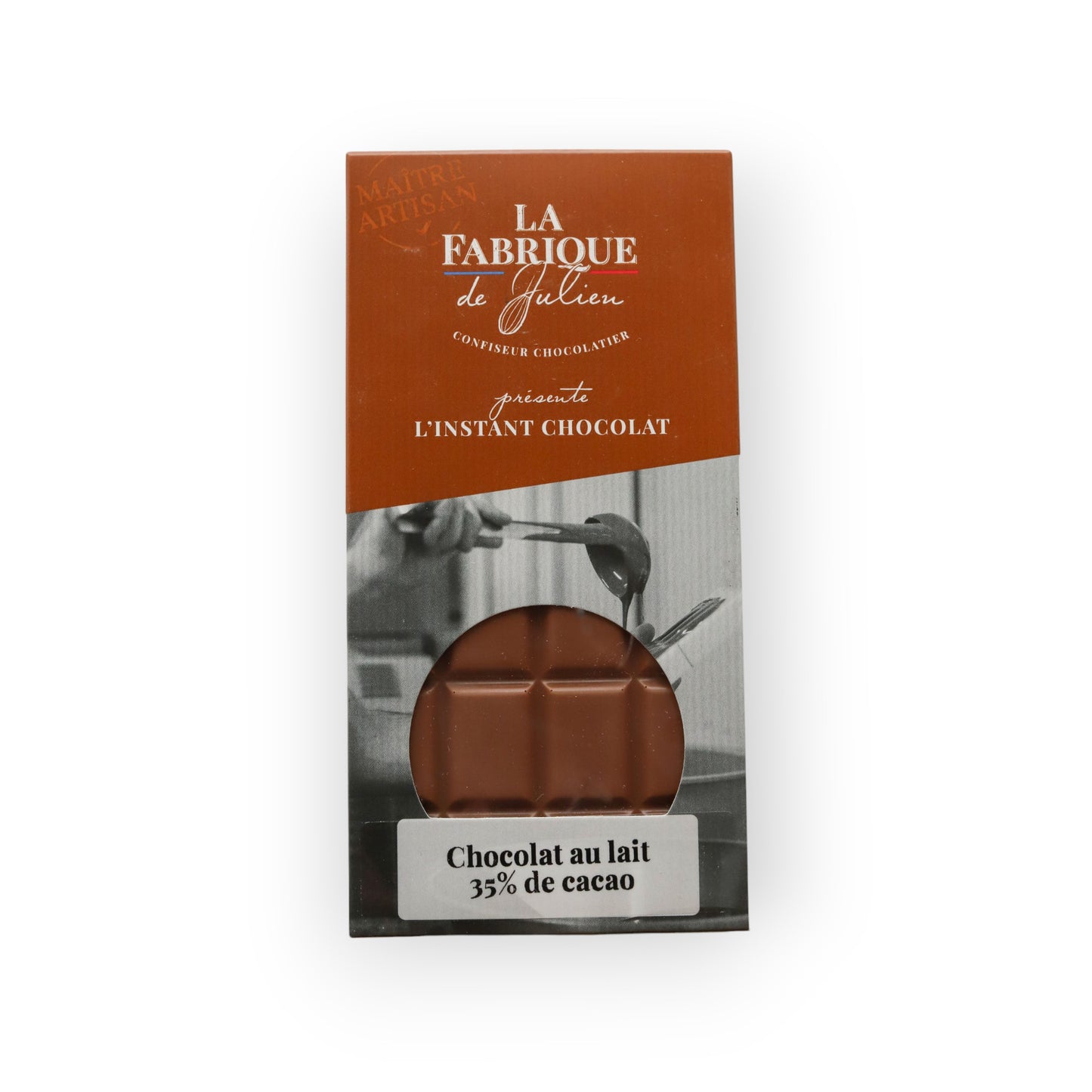 Chocolat au lait en tablette