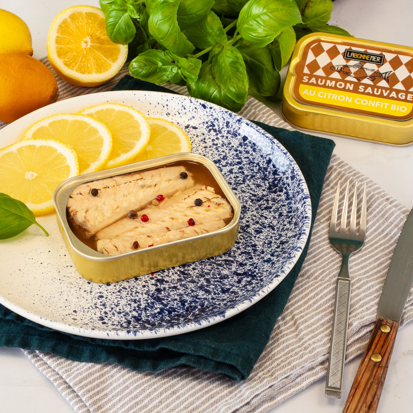 Saumon sauvage au citron confit BIO