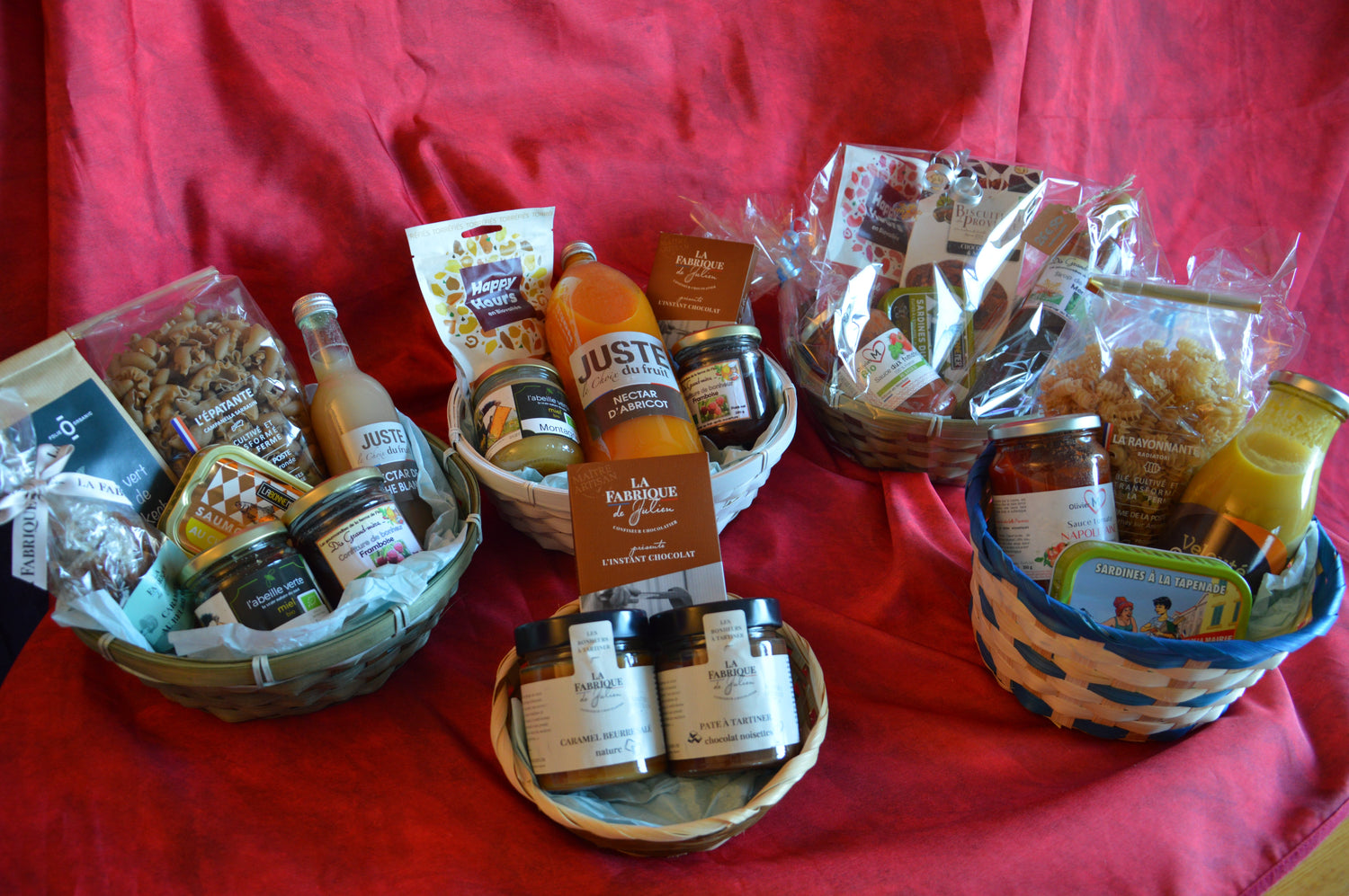 Corbeille de fêtes de fin  d'année.