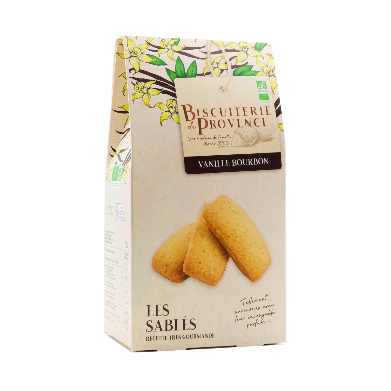 Sablés BIO Vanille de Bourbon