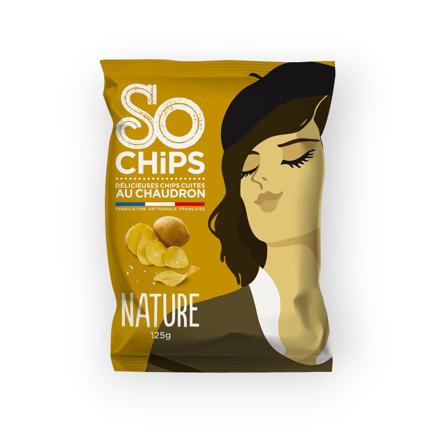 Chips Nature 125g Artisan Label Qualité Artisan