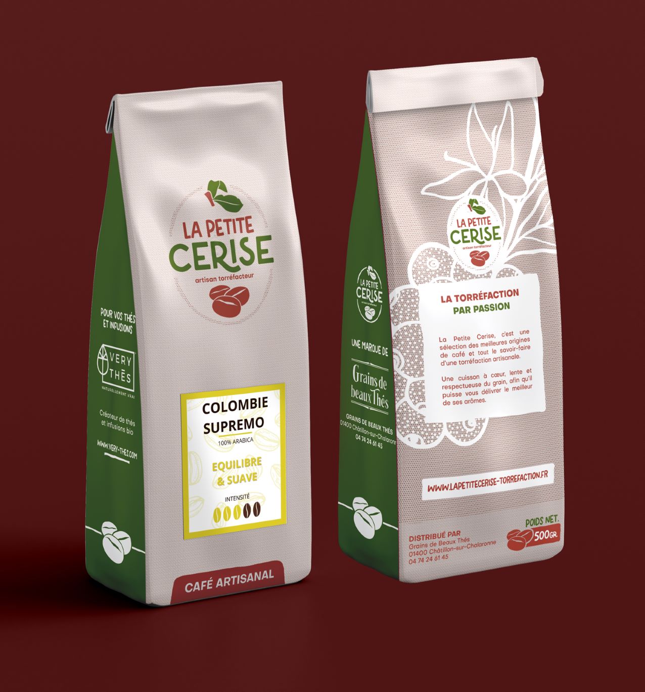 Café Supremo Colombie moulu