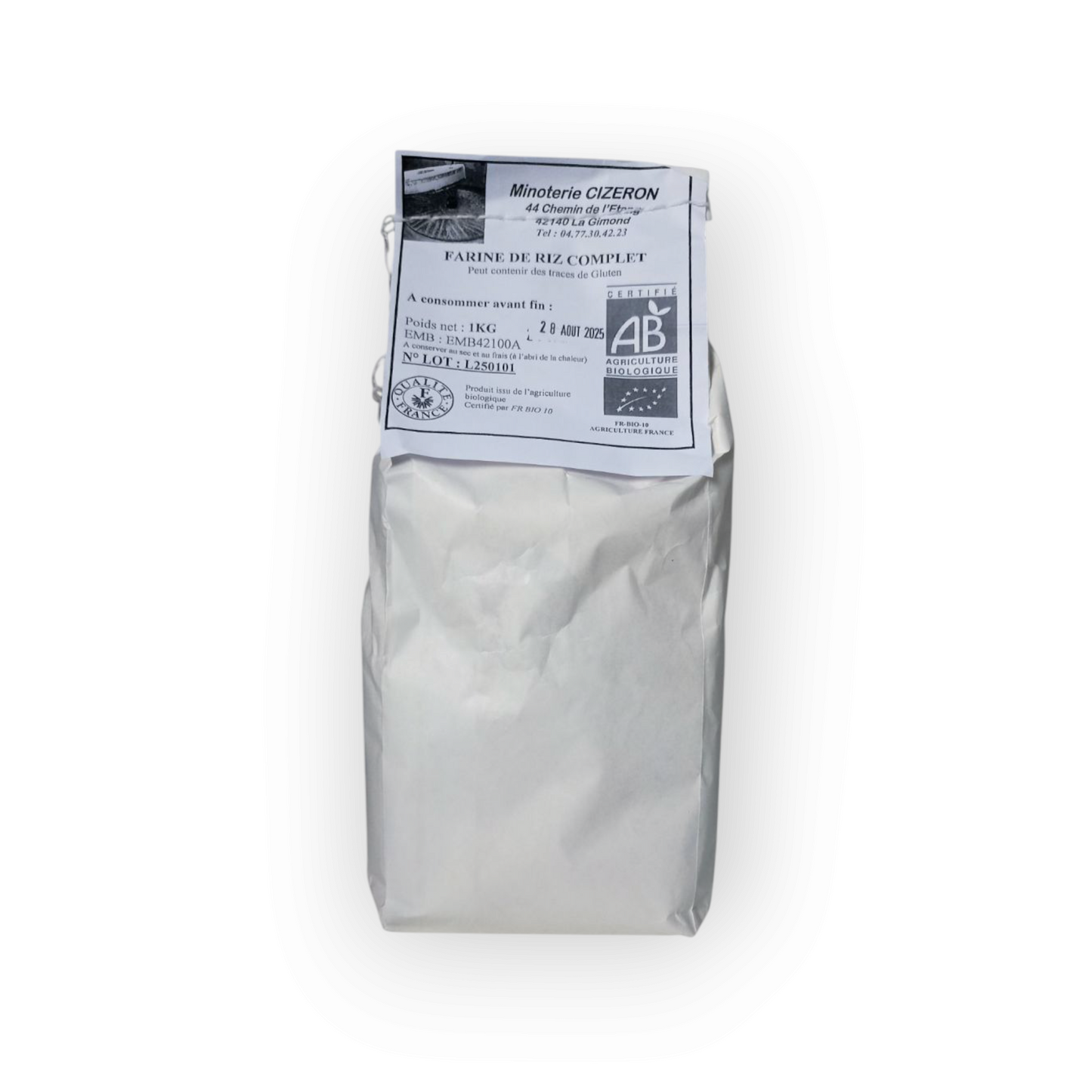 Farine de riz complet