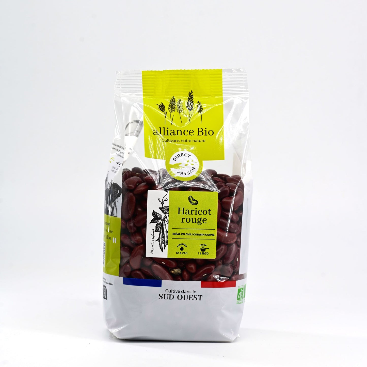 Haricot rouge bio France