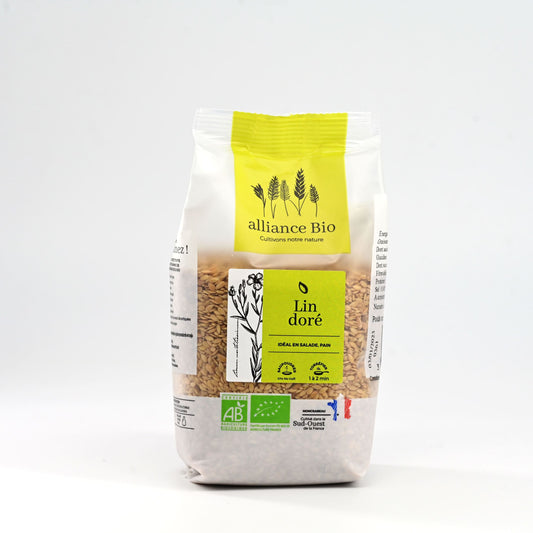 Lin blond bio France