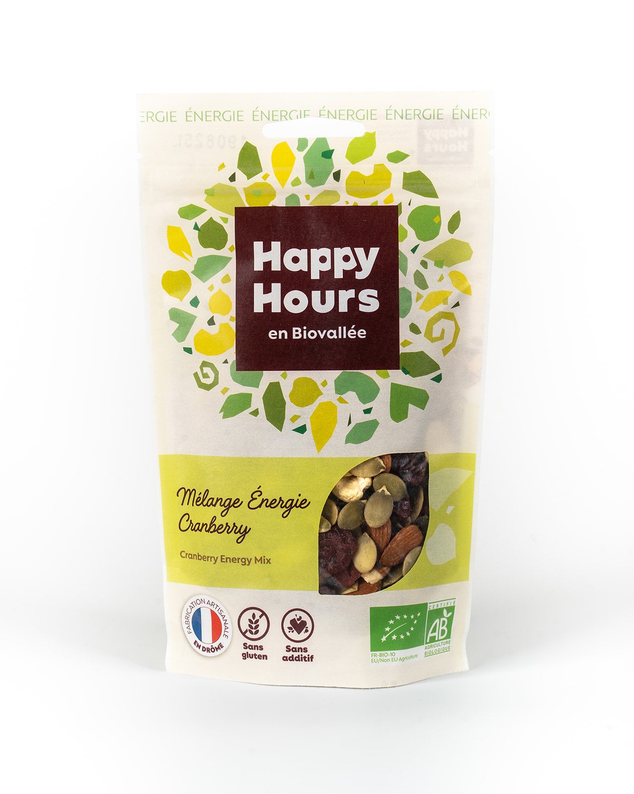 Sachet Mélange Energie Cranberry Bio