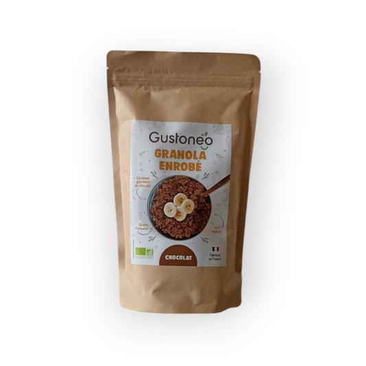 Granola bio enrobé de chocolat