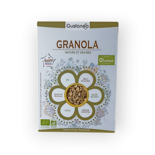 Granola bio Nature et graines