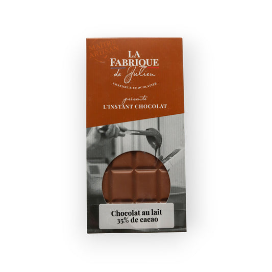 Chocolat au lait en tablette