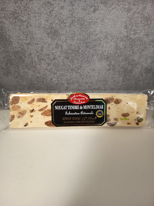 Barre de nougat tendre de Montélimar 50g