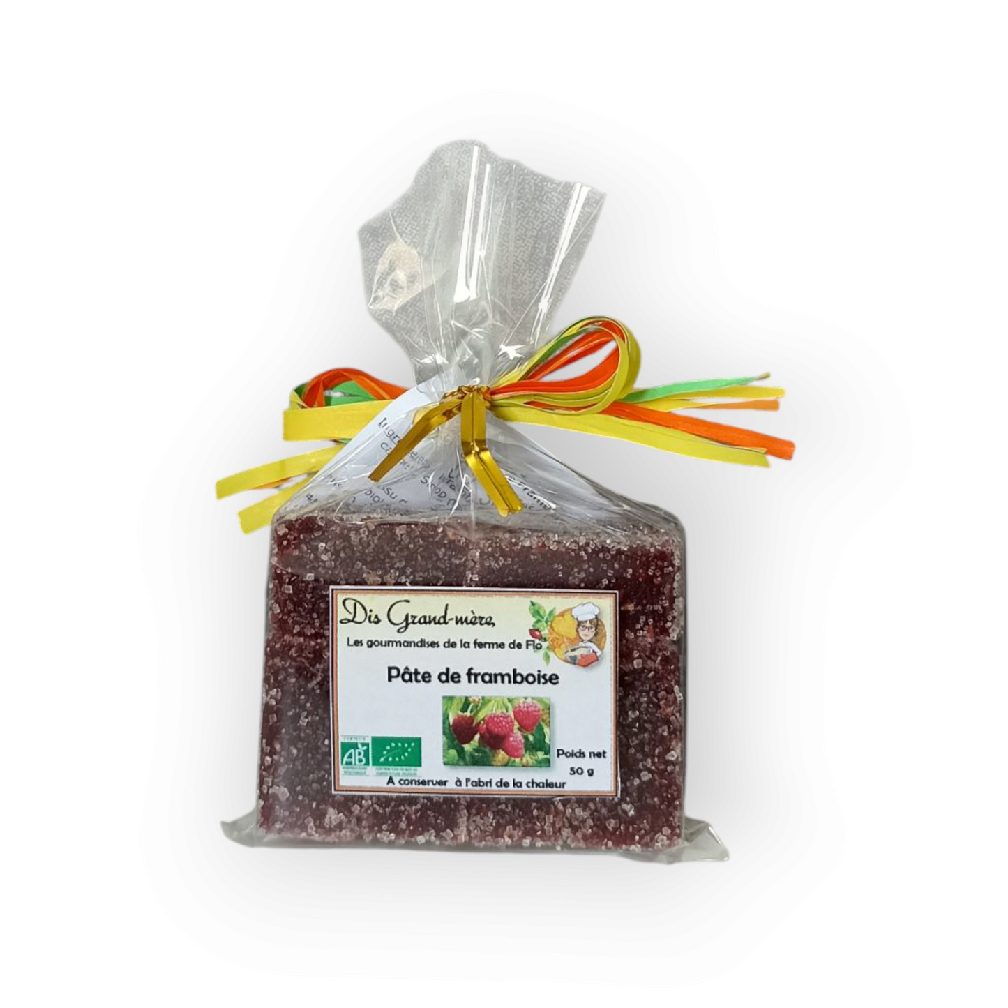 Pâtes de fruit framboise