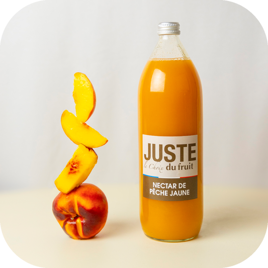 Nectar pêche jaune 1L