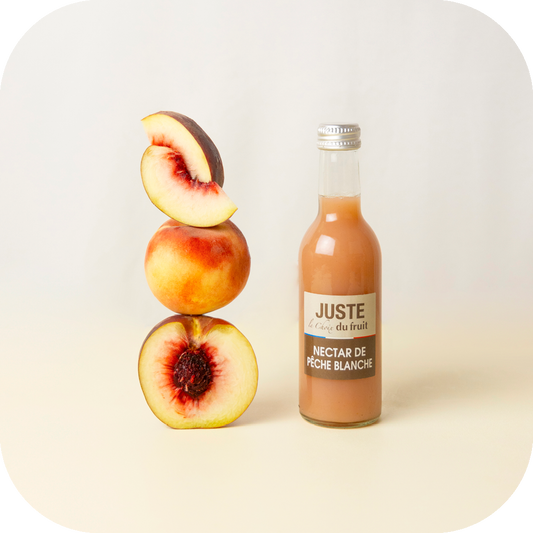 Nectar de pêche blanche 25cL