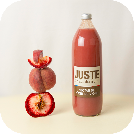 Nectar de pêche de vigne 1L