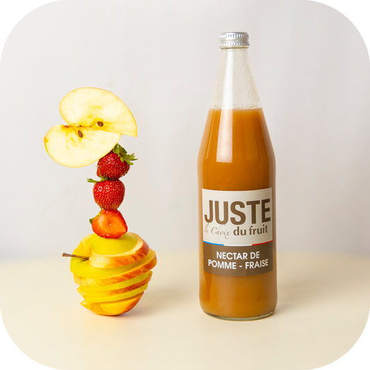 Nectar de pomme fraise 75cL