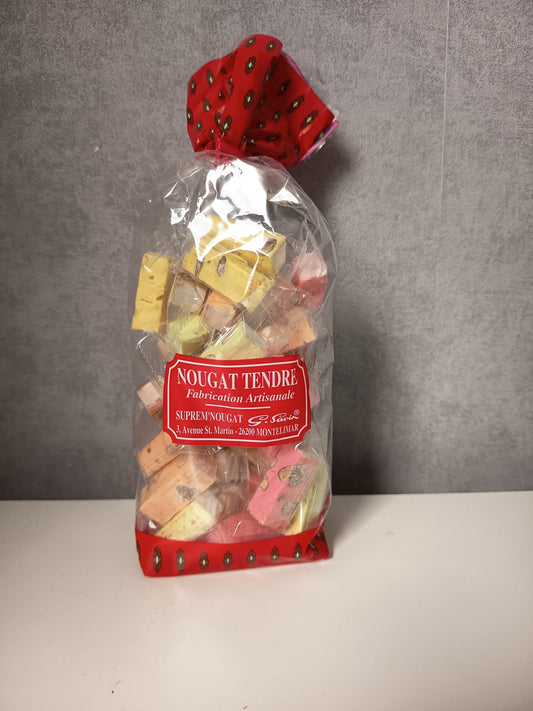 Sachet de nougats tendres - 5 parfums - 200g